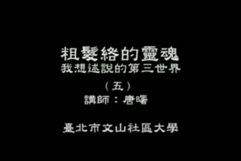 2011－《粗髮綹的靈魂—我想述說的第三世界/唐曙》3